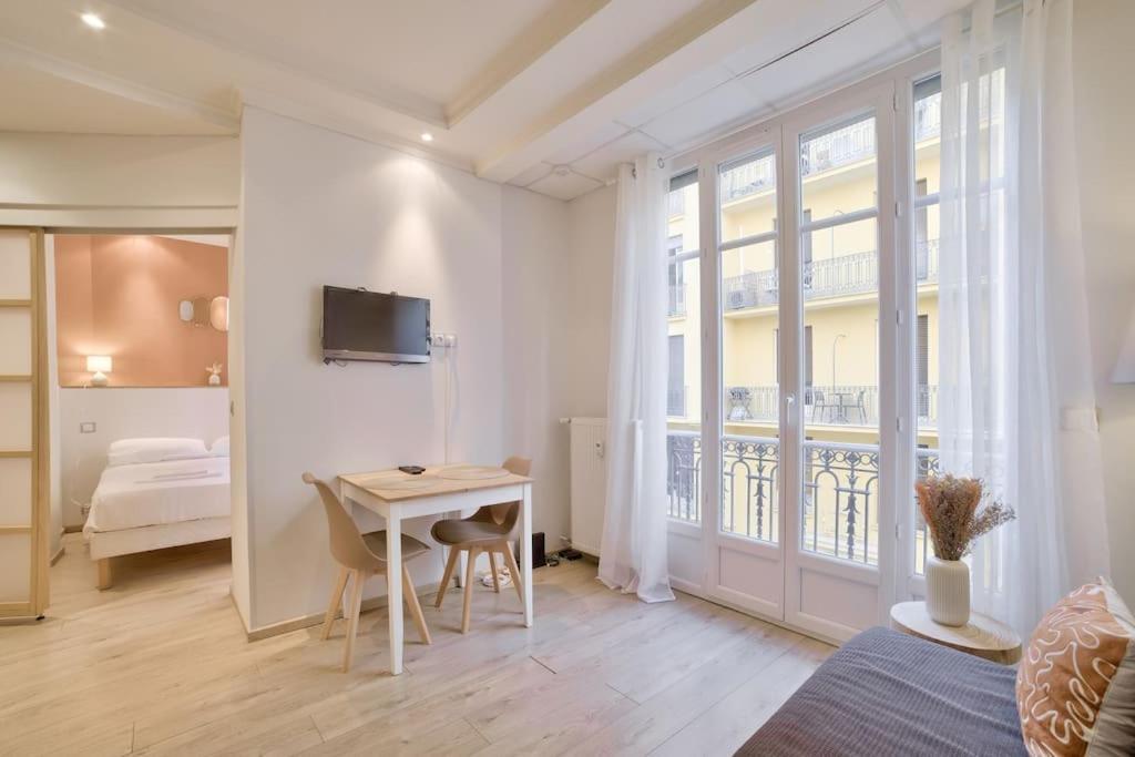 12 Trachel - T2 Lumineux Au Coeur De Apartamento Nice