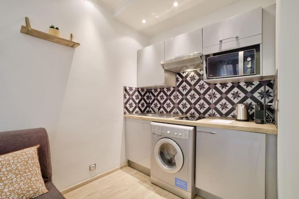 12 Trachel - T2 Lumineux Au Coeur De Apartamento Nice